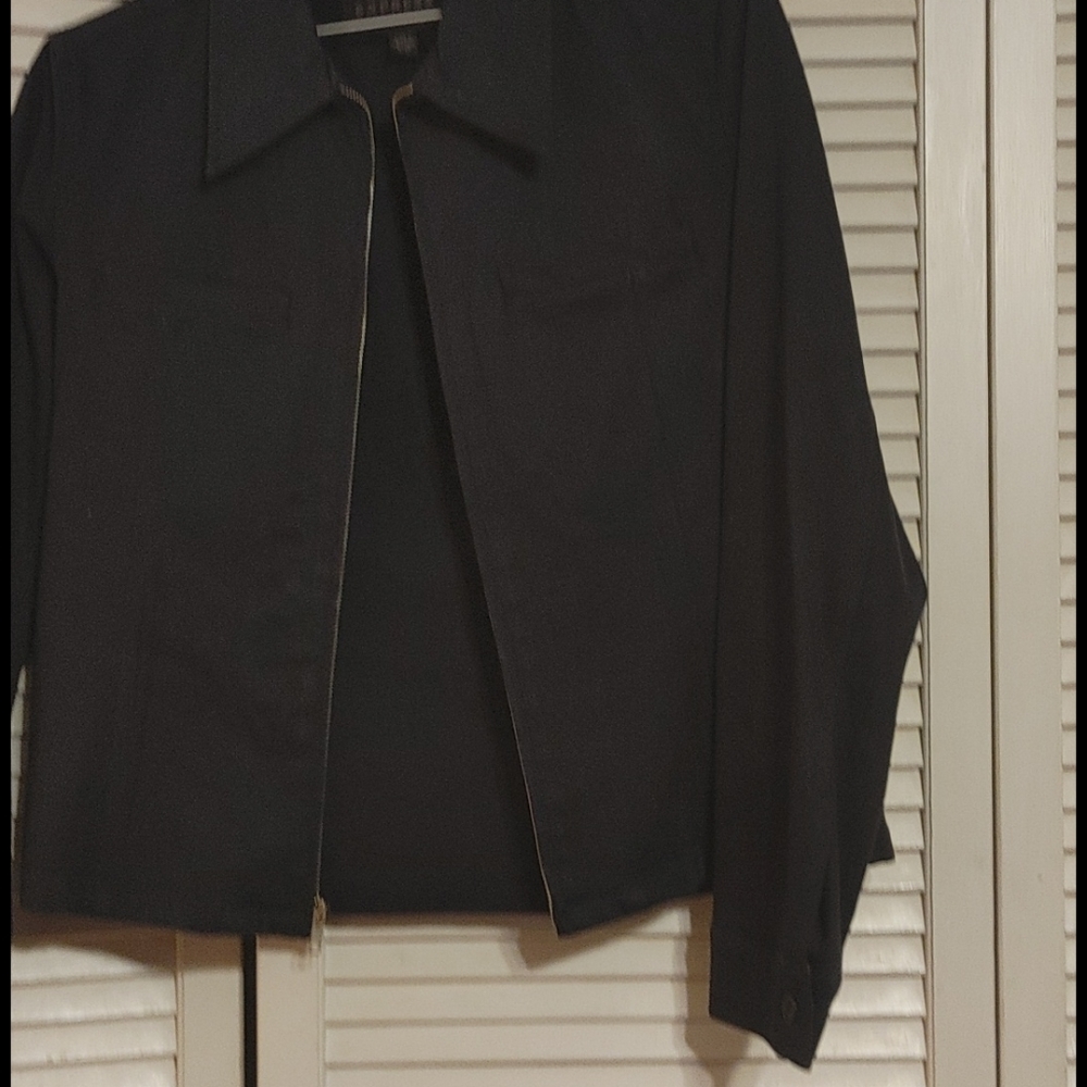 Women Navy Blue Jacket